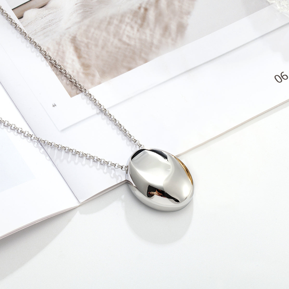 Korean Style Drop Pendant Necklace