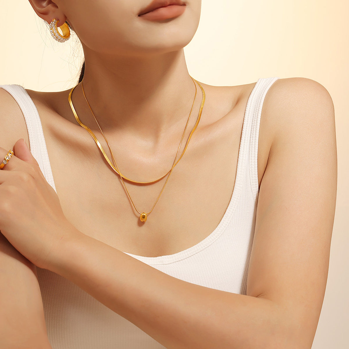 Beach Style Multi-layer Collarbone