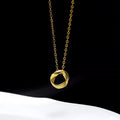 Mobius Ring Necklace for Women
