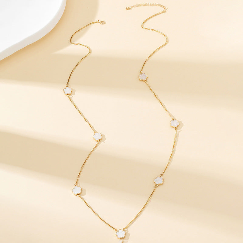 Women's Long Sweater Chain Necklace