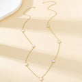 Women's Long Sweater Chain Necklace