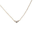 Minimalist Geometric Zirconia Pendant Necklace