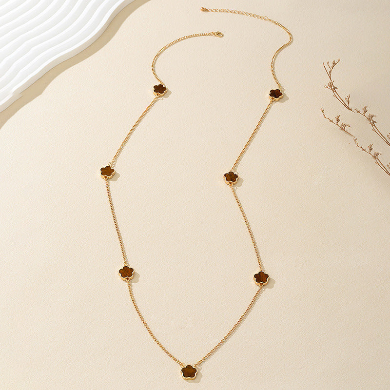 Women's Long Sweater Chain Necklace