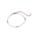 Geometric Titanium Steel Necklace and Bracelet Set